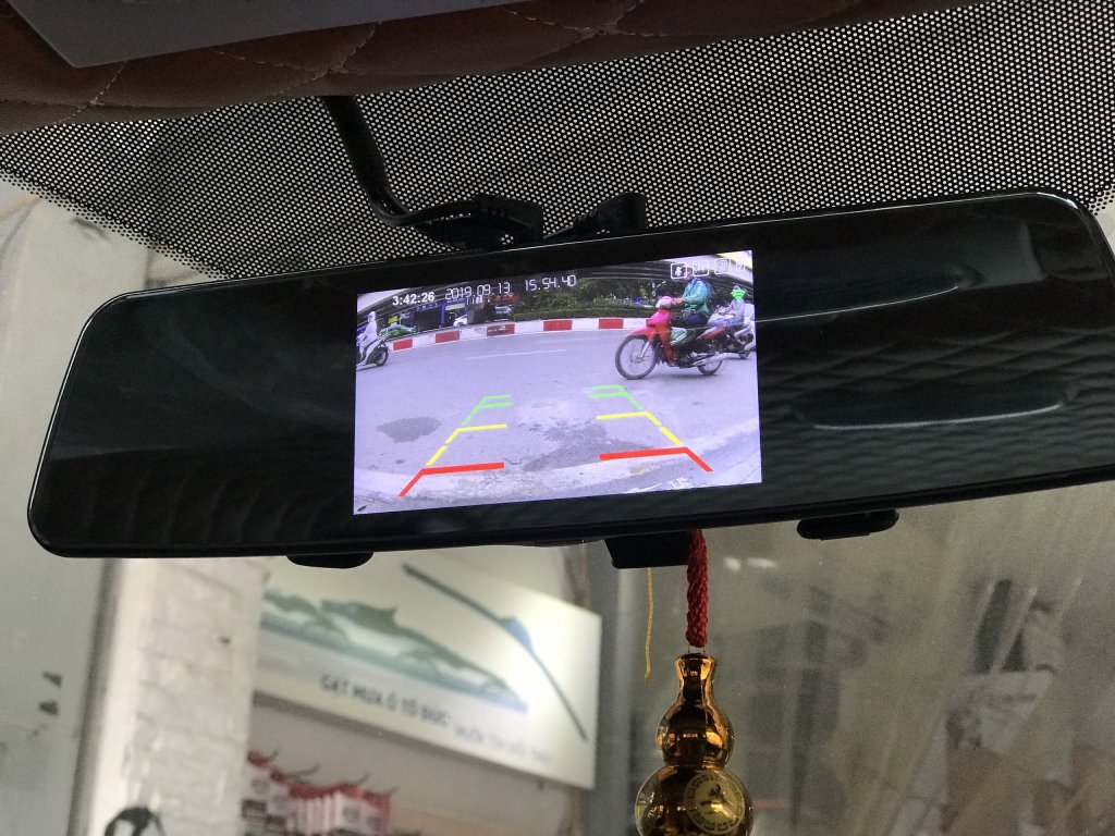 Camera hành trình Gương 2 mắt blurams
