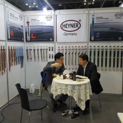 Gạt mưa ô tô Heyner Germany tại triển lãm ở Hàn Quốc