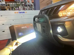 Bi gầm LED Delta X1- Pha - Cos tích hợp 3 chế độ màu sáng