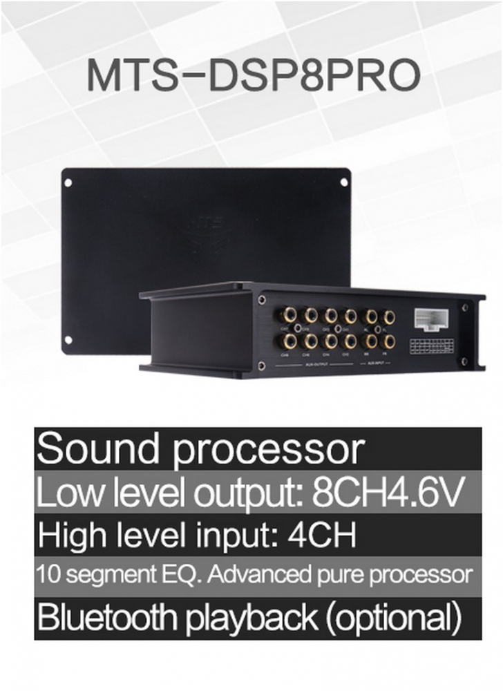 Bộ điều khiển âm thanh DSP & loa MTS-DPS8 Pro