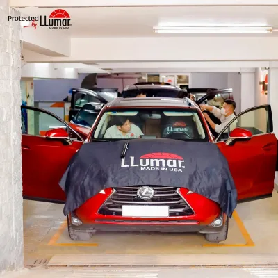 Dán phim cách nhiệt Llumar cho xe Lexus RX 350