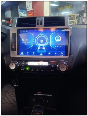 Màn hình Android SENPAI Ram 2G lắp trên xe Toyota Prado