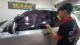 Dán phim cách nhiệt Hàn Quốc Ushield cho xe Porsche Cayenne